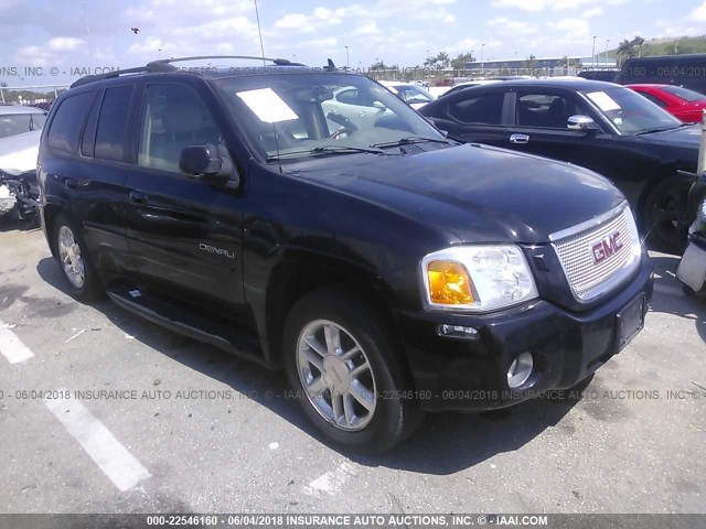 1GKET63MX62150195 - 2006 GMC ENVOY DENALI BLACK photo 1