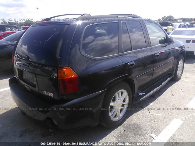 1GKET63MX62150195 - 2006 GMC ENVOY DENALI BLACK photo 4