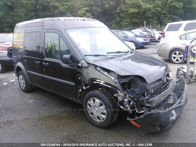 NM0LS6BN3CT111015 - 2012 FORD TRANSIT CONNECT XLT BLACK photo 1