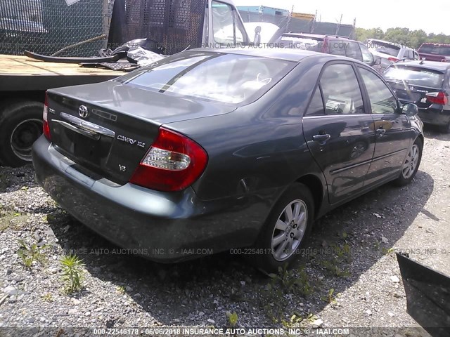 JTDBF30K230114614 - 2003 TOYOTA CAMRY LE/XLE 绿色 照片 4