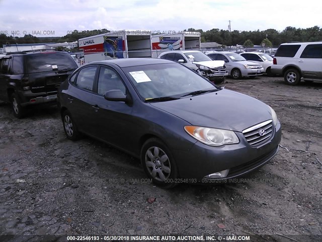 KMHDU46DX9U643447 - 2009 HYUNDAI ELANTRA GLS/SE GRAY photo 1