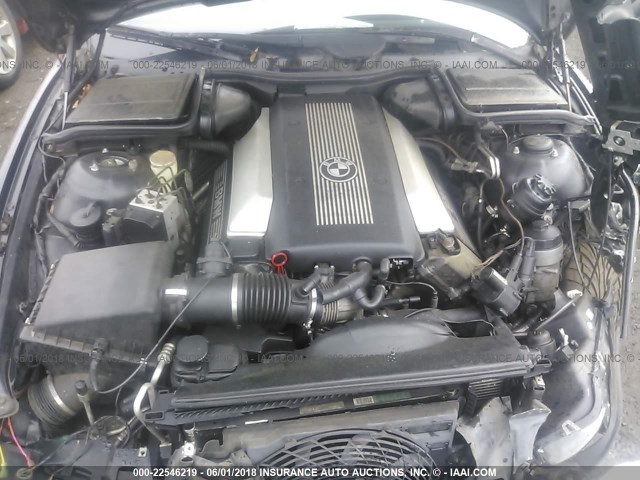 WBADE6324WBW62726 - 1998 BMW 540 I AUTOMATIC BLACK photo 10