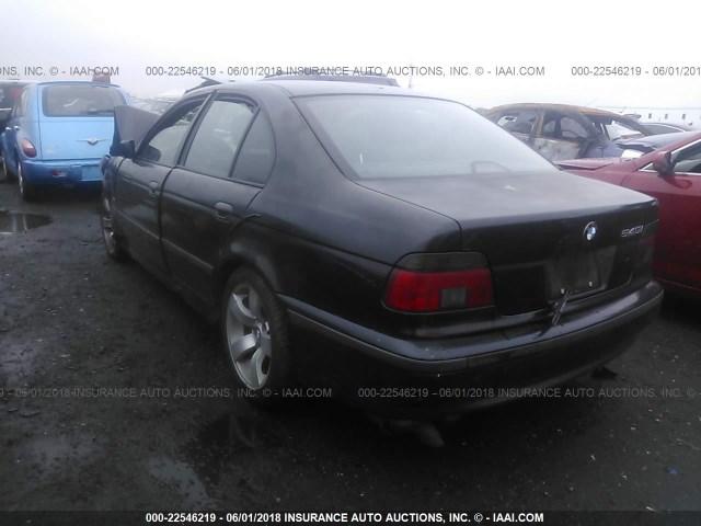 WBADE6324WBW62726 - 1998 BMW 540 I AUTOMATIC BLACK photo 3