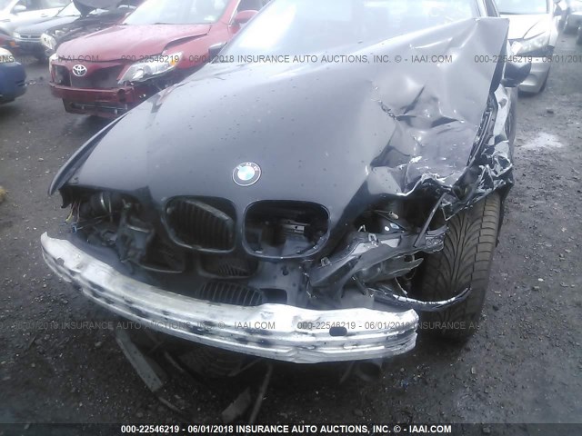 WBADE6324WBW62726 - 1998 BMW 540 I AUTOMATIC BLACK photo 6