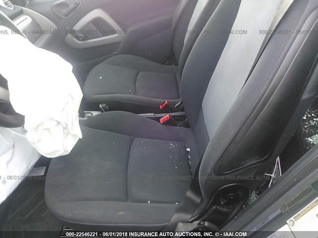 WMEEJ3BA3DK642315 - 2013 SMART FORTWO PURE/PASSION WHITE photo 8