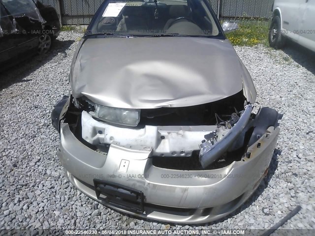 1G8ZY1274XZ339201 - 1999 SATURN SC2 GOLD photo 6