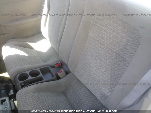 1G8ZY1274XZ339201 - 1999 SATURN SC2 GOLD photo 8