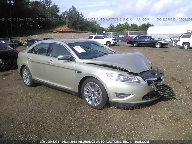 1FAHP2FW2BG158538 - 2011 FORD TAURUS LIMITED SILVER photo 1