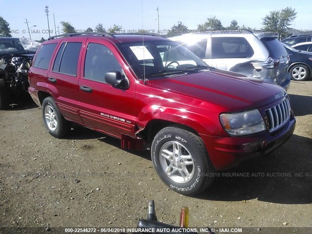 1J4GX48S14C258548 - 2004 JEEP GRAND CHEROKEE LAREDO/COLUMBIA/FREEDOM 红色 照片 1