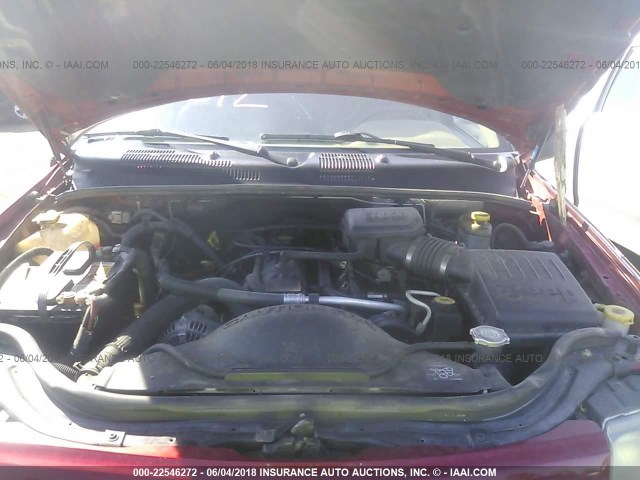 1J4GX48S14C258548 - 2004 JEEP GRAND CHEROKEE LAREDO/COLUMBIA/FREEDOM 红色 照片 10