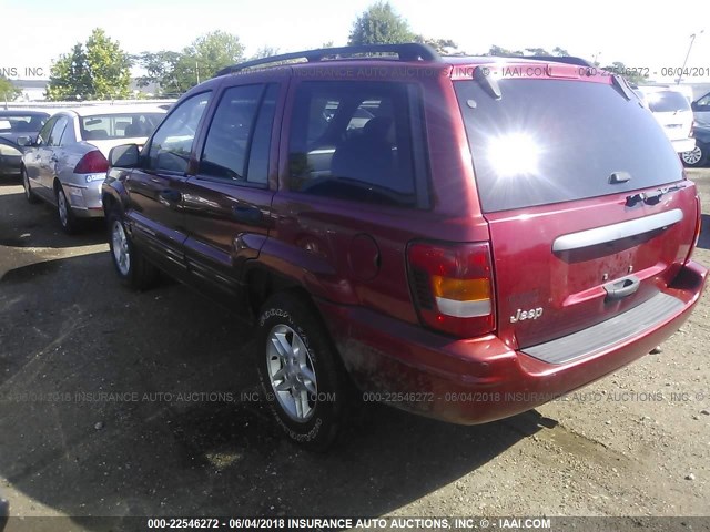 1J4GX48S14C258548 - 2004 JEEP GRAND CHEROKEE LAREDO/COLUMBIA/FREEDOM 红色 照片 3
