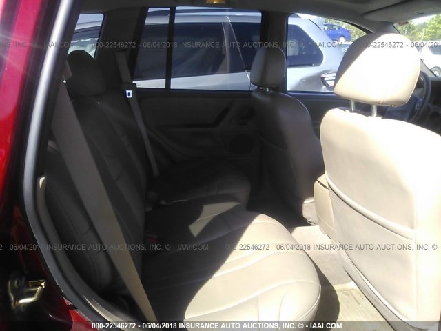 1J4GX48S14C258548 - 2004 JEEP GRAND CHEROKEE LAREDO/COLUMBIA/FREEDOM 红色 照片 8