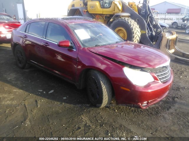 1C3LC56R47N502468 - 2007 CHRYSLER SEBRING TOURING RED photo 1