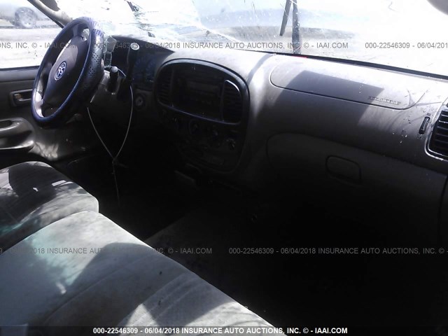 5TBBT44143S354463 - 2003 TOYOTA TUNDRA ACCESS CAB SR5 TAN photo 5