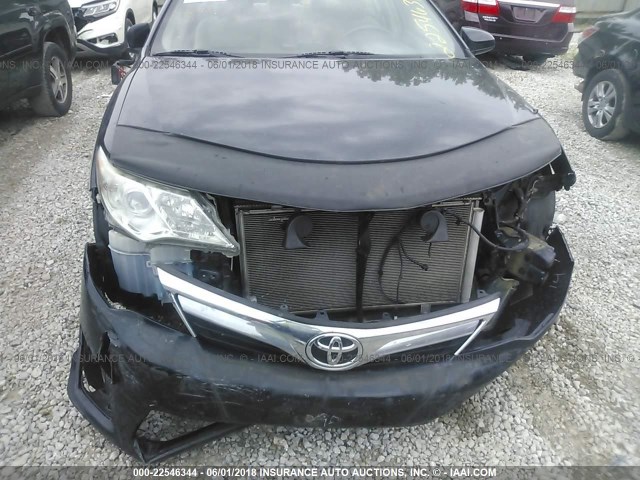 4T1BF1FK6CU011356 - 2012 TOYOTA CAMRY SE/LE/XLE 黑色 照片 6