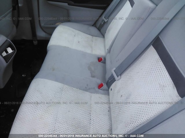 4T1BF1FK6CU011356 - 2012 TOYOTA CAMRY SE/LE/XLE 黑色 照片 8