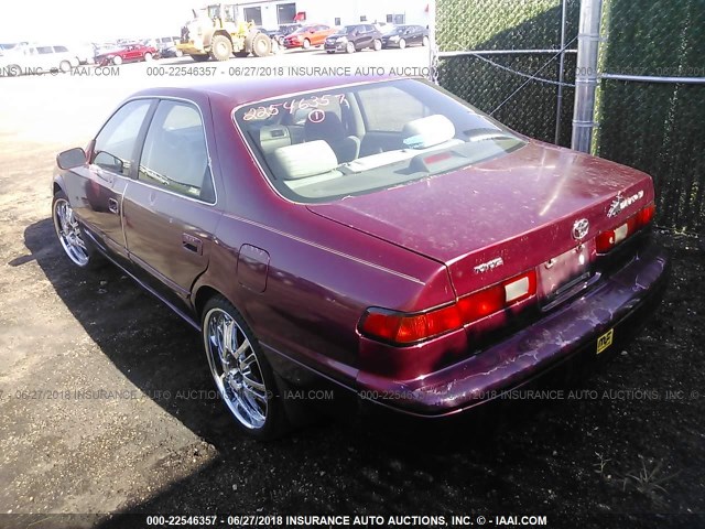 JT2BF22K4V0080050 - 1997 TOYOTA CAMRY LE/XLE Շագանակագույն լուսանկար 3