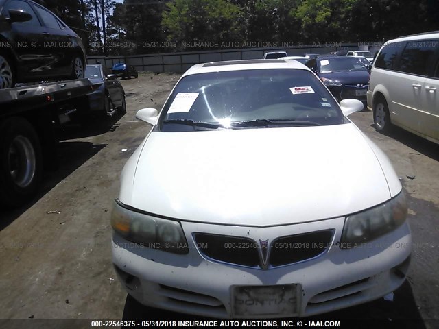 1G2HX52K45U179660 - 2005 PONTIAC BONNEVILLE SE WHITE photo 6