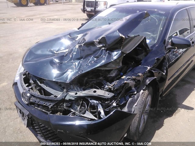 4T1BF1FK3FU892084 - 2015 TOYOTA CAMRY LE/XLE/SE/XSE 黑色 照片 6