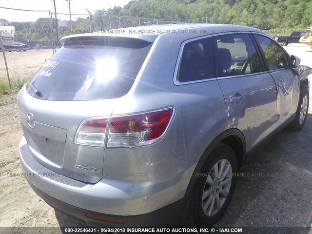 JM3TB28Y870104251 - 2007 MAZDA CX-9 SILVER photo 4