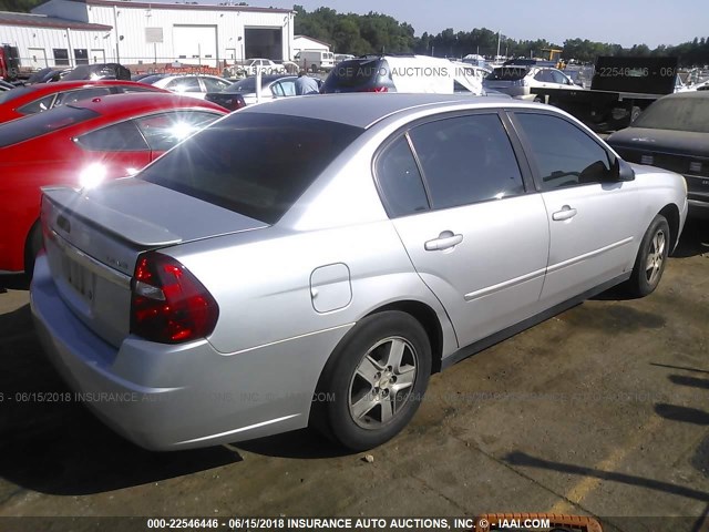 1G1ZT54864F108324 - 2004 CHEVROLET MALIBU LS 银色 照片 4