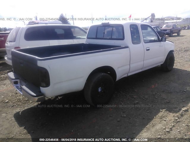 4TAVL52N9TZ151983 - 1996 TOYOTA TACOMA XTRACAB WHITE photo 4