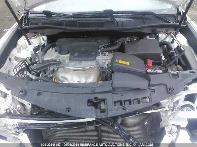 4T1BF1FKXEU751205 - 2014 TOYOTA CAMRY L/SE/LE/XLE 白色 照片 10