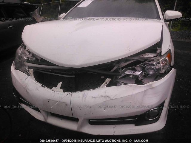 4T1BF1FKXEU751205 - 2014 TOYOTA CAMRY L/SE/LE/XLE 白色 照片 6