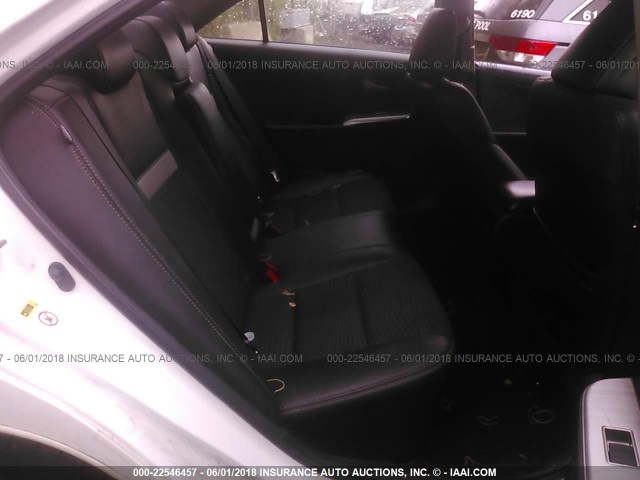 4T1BF1FKXEU751205 - 2014 TOYOTA CAMRY L/SE/LE/XLE 白色 照片 8
