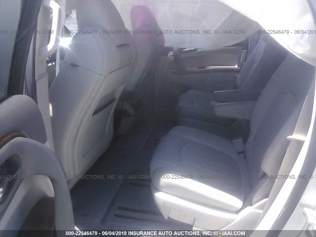 5GALVBED7AJ115651 - 2010 BUICK ENCLAVE CXL 银色 照片 8