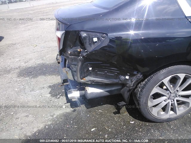 1HGCR2F53DA154432 - 2013 HONDA ACCORD SPORT 黑色 照片 6