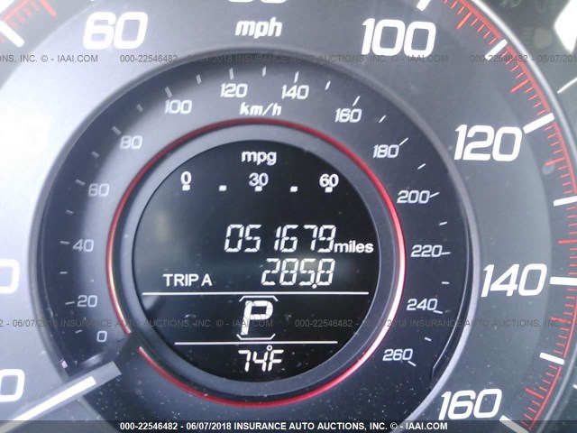 1HGCR2F53DA154432 - 2013 HONDA ACCORD SPORT 黑色 照片 7