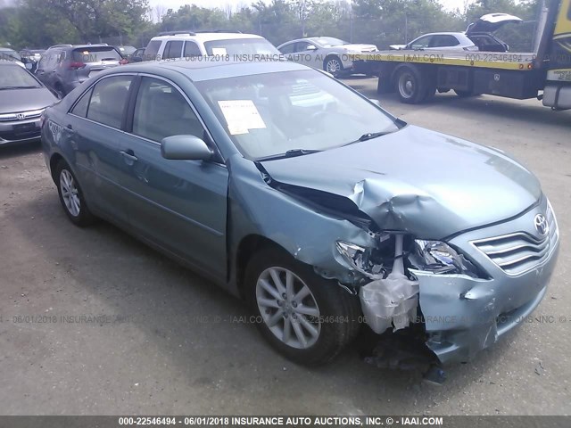 4T4BF3EKXAR042304 - 2010 TOYOTA CAMRY SE/LE/XLE 青色 照片 1