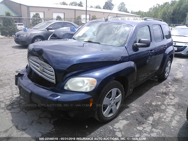 3GNCA13B89S584285 - 2009 CHEVROLET HHR LS Dark Blue photo 2
