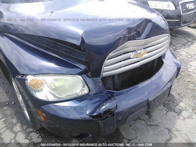 3GNCA13B89S584285 - 2009 CHEVROLET HHR LS Dark Blue photo 6