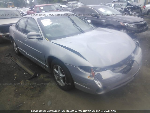 1G2WP52K1YF165389 - 2000 PONTIAC GRAND PRIX GT SILVER photo 1