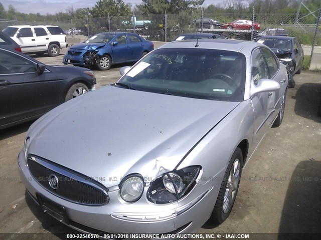 2G4WE567351344636 - 2005 BUICK LACROSSE CXS SILVER photo 2