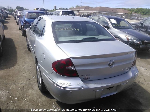 2G4WE567351344636 - 2005 BUICK LACROSSE CXS SILVER photo 3