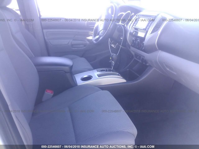 3TMJU4GN1EM159079 - 2014 TOYOTA TACOMA DOUBLE CAB PRERUNNER WHITE photo 5