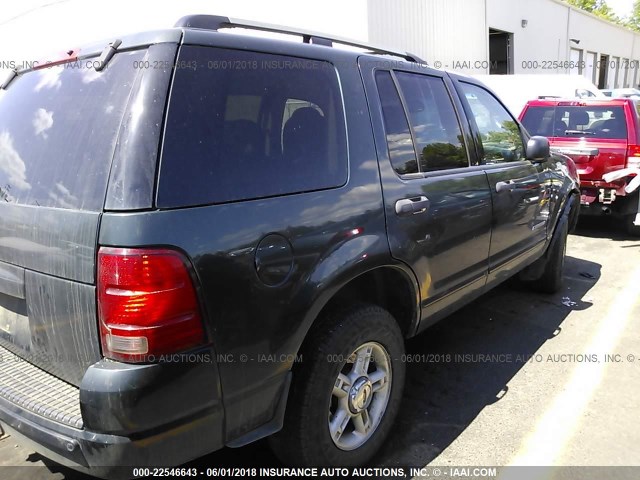 1FMZU73K34UC35696 - 2004 FORD EXPLORER XLT/XLT SPORT/NBX 青色 照片 4