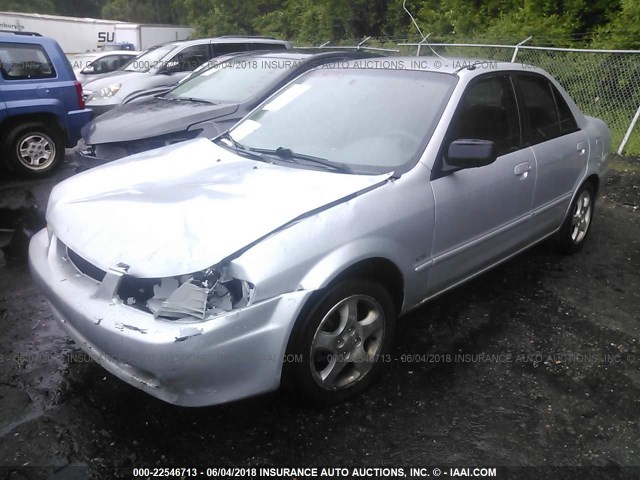 JM1BJ2217X0193023 - 1999 MAZDA PROTEGE ES 银色 照片 2