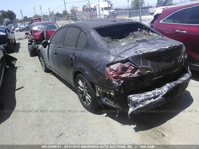 JNKCV61E69M012976 - 2009 INFINITI G37 JOURNEY/SPORT BLACK photo 3