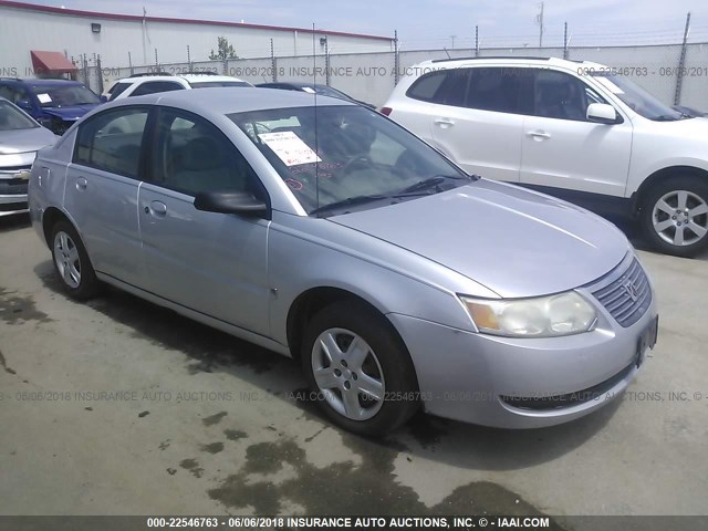 1G8AJ55F66Z176691 - 2006 SATURN ION LEVEL 2 SILVER photo 1