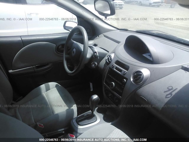 1G8AJ55F66Z176691 - 2006 SATURN ION LEVEL 2 SILVER photo 5