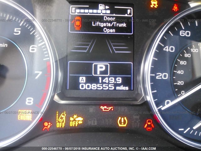 JF2GPADC1H8253153 - 2017 SUBARU CROSSTREK PREMIUM ლურჯი ფოტო 7