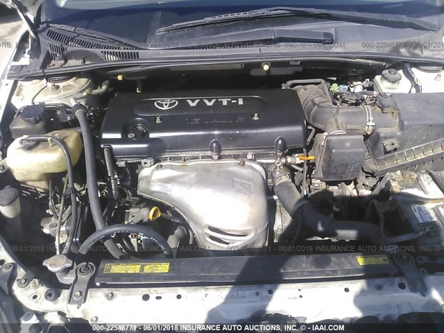 JTKDE177350010260 - 2005 TOYOTA SCION TC 白色 照片 10