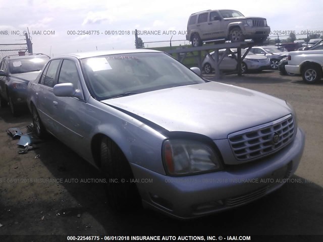 1G6KF57902U109839 - 2002 CADILLAC DEVILLE DTS SILVER photo 1