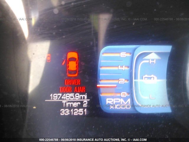 3FADP0L33AR322755 - 2010 FORD FUSION HYBRID BLACK photo 7