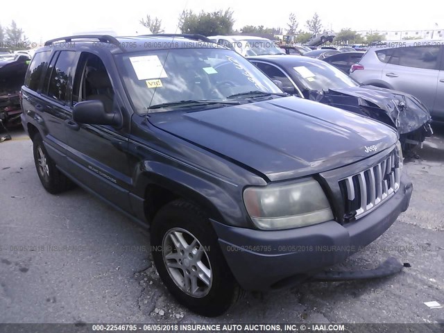 1J4GX48S34C386421 - 2004 JEEP GRAND CHEROKEE LAREDO/COLUMBIA/FREEDOM 灰色 照片 1