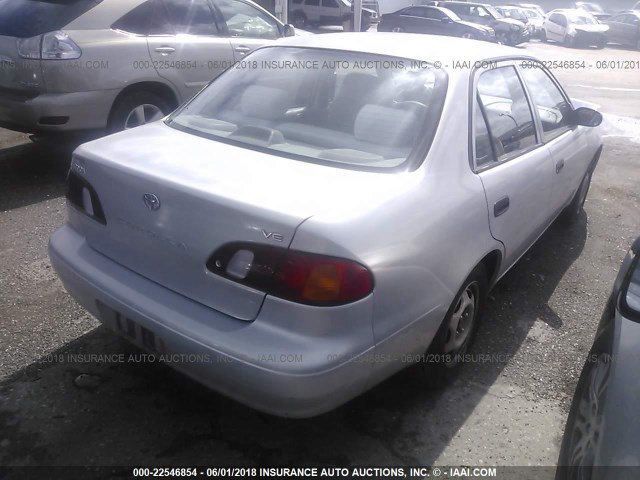1NXBR12E8XZ226119 - 1999 TOYOTA COROLLA VE/CE/LE 银色 照片 4